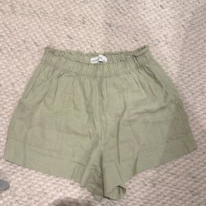 Linen Short and Tank Set